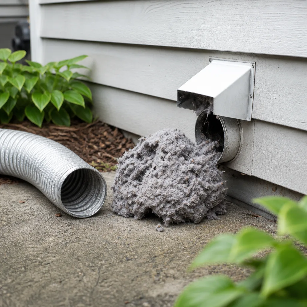 Dryer vent cleaning