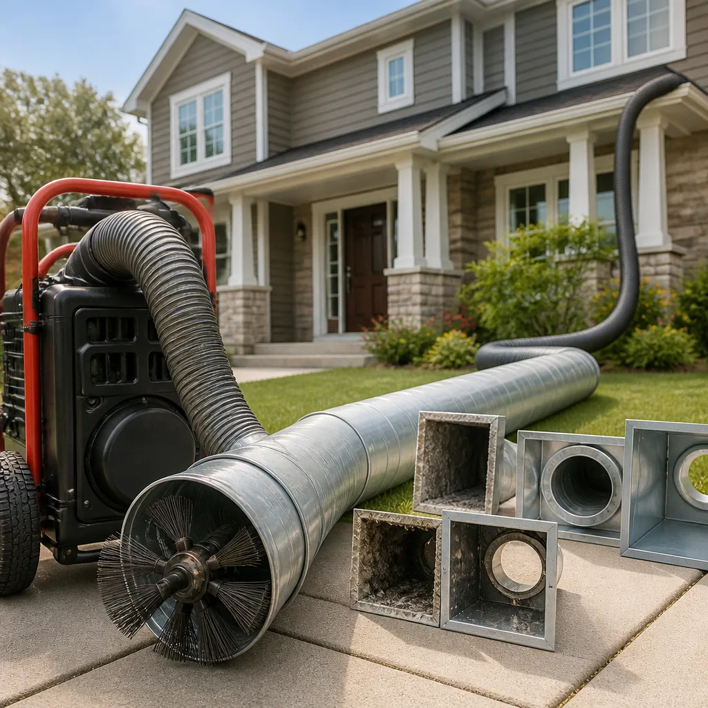 Whole-home duct cleaning