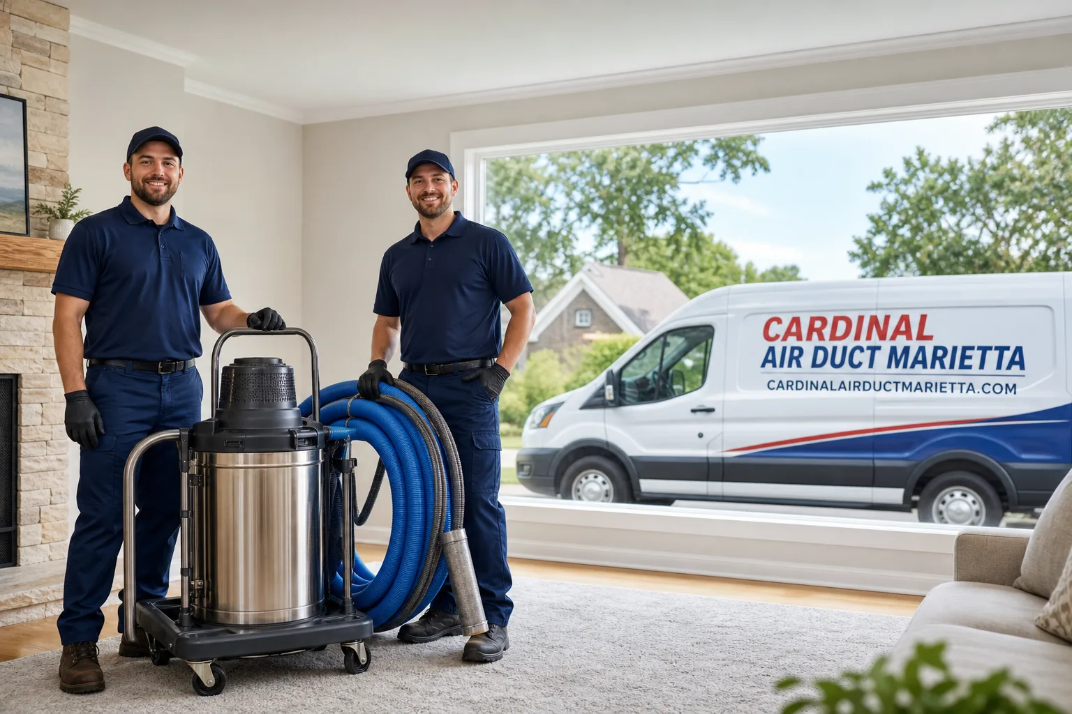 Cardinal Air Duct Marietta air duct cleaning team